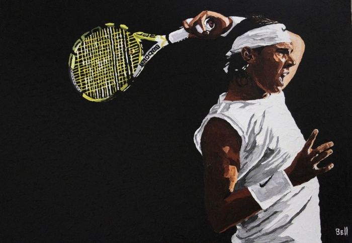 Oil on canvas by Michel Bell