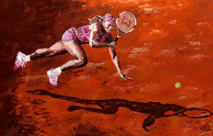 Oil on canvas by Michel Bell