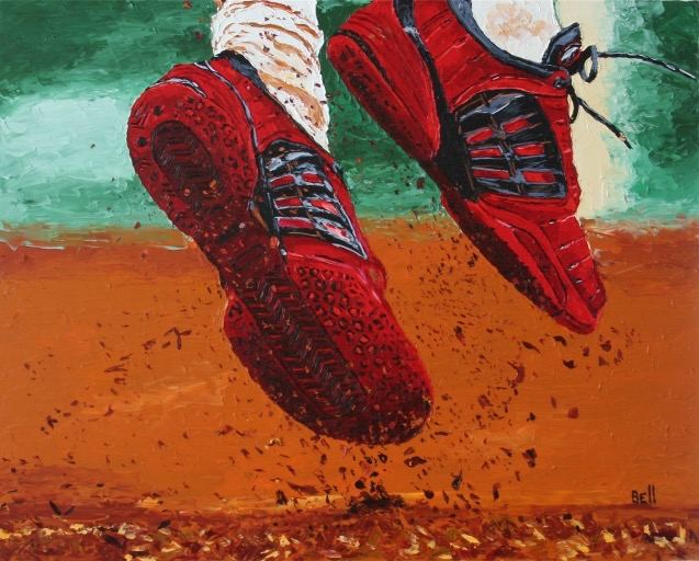 Oil on canvas by Michel Bell