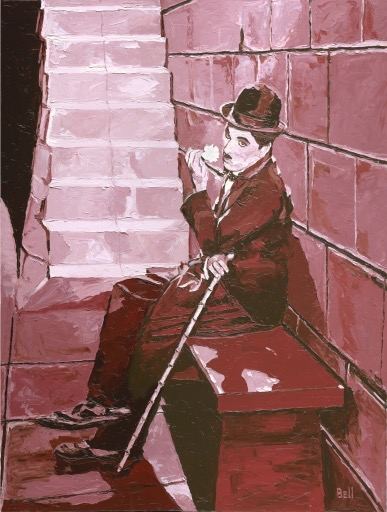 Oil on canvas by Michel Bell