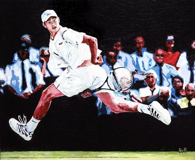 Oil on canvas by Michel Bell