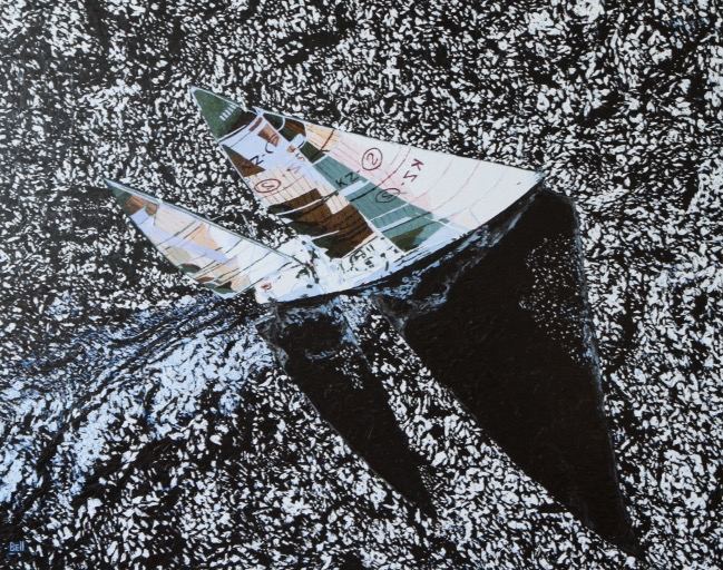 Oil on canvas by Michel Bell