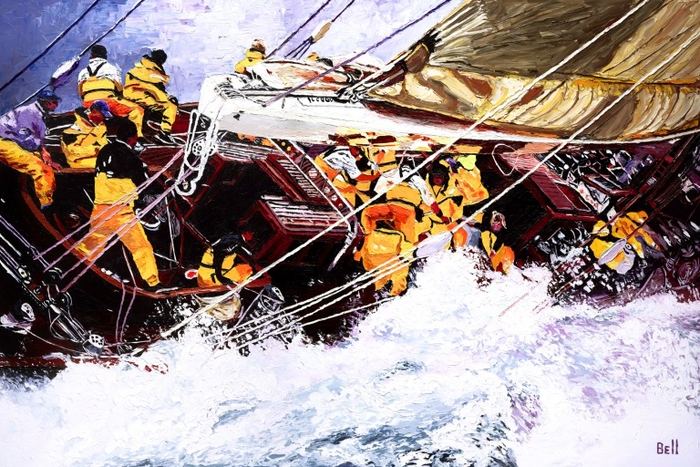 Oil on canvas by Michel Bell
