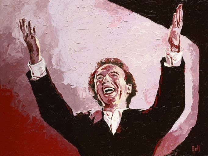 Oil on canvas by Michel Bell