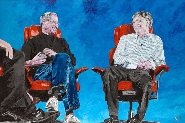 Oil on canvas by Michel Bell