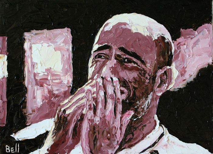 Oil on canvas by Michel Bell