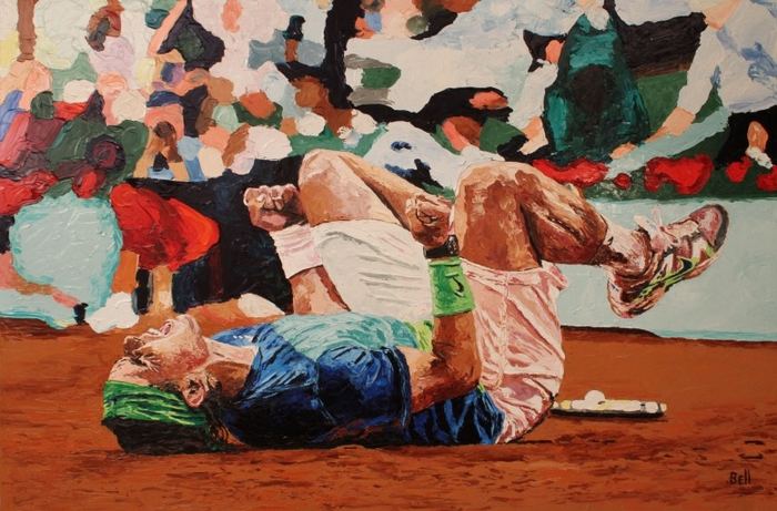 Oil on canvas by Michel Bell