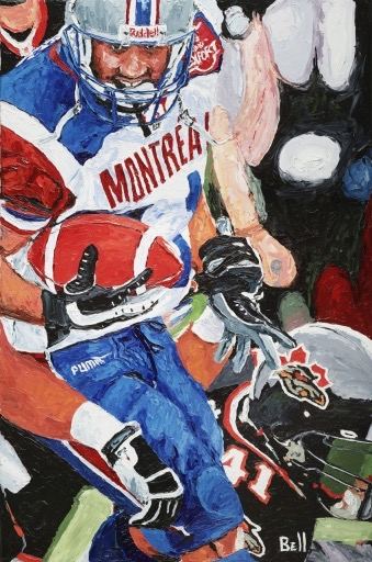 Oil on canvas by Michel Bell